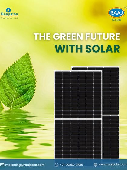 Raaj Solar - Utility-Scale & Industrial Solar Projects Financial & Environmental Benefits photo 20