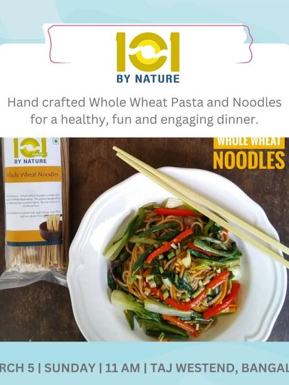 101 By Nature provides handcrafted whole wheat pasta and noodles. It’s a great option for a healthy, fun, and engaging family dinner.