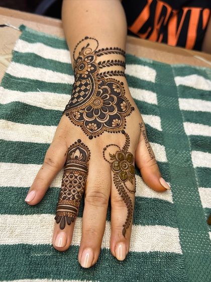 3D Henna Touch - Festive & Occasional Mehndi Minimalist & Chic Henna photo 52