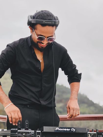 These shots capture me in my element, from different angles and at various events. Each one is a glimpse into my life as a music maker, focused on the craft and connecting with the crowd.