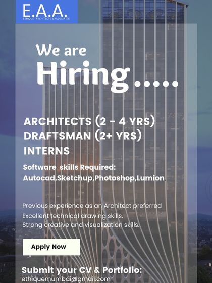 E.A.A. in Mumbai is hiring for multiple roles.