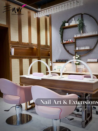 This is where the magic happens. My nail art stations are designed to be your personal oasis, combining chic decor with professional-grade equipment for a comfortable and luxurious experience.