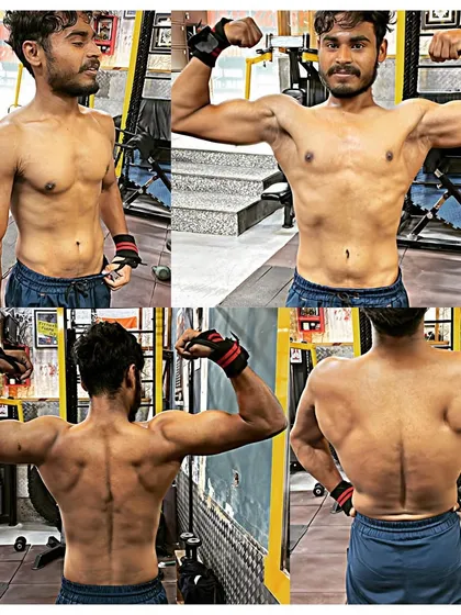From starting the journey to losing 20kg and revealing a completely new physique. This is the result of a dedicated fat loss plan, combining intense gym workouts with a nutrition plan you can actually follow at home.