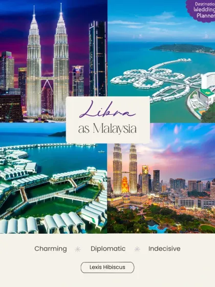 For the charming and diplomatic Libra, a balanced and beautiful destination like Malaysia offers a harmonious blend of city life and nature.