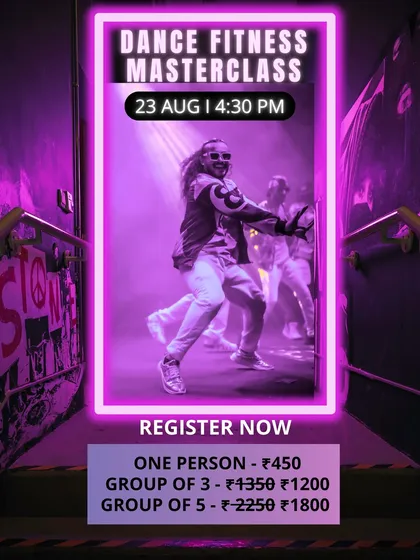 This is what my Dance Fitness Masterclass is all about: a rhythm-driven revolution. This poster gives you a glimpse of the electrifying energy and details on how to join the next one.