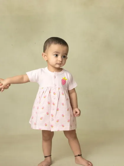 An adorable portrait of a toddler. My studio is equipped to capture these simple, classic photos that focus on your child's personality.