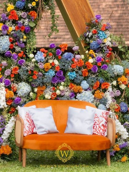 Wedlock Weddings - Full-Service Wedding Planning & Design Vibrant Haldi & Mehendi Ceremonies photo 78