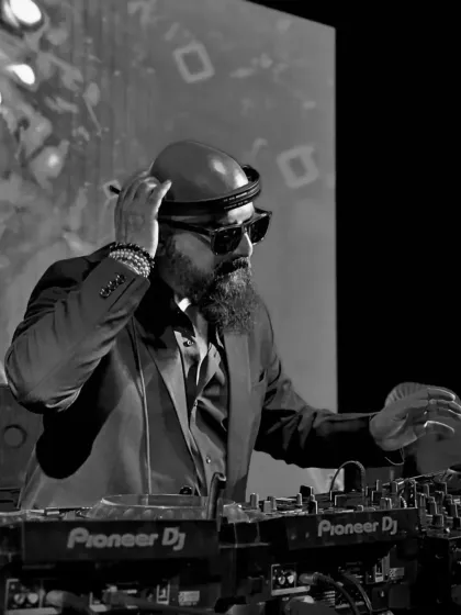 Another angle of my playground. Every button and fader is a tool to build joy, beat by beat, for every wedding, party, and stage.