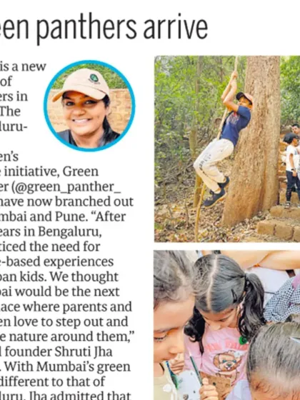 We were thrilled to be featured in the Mid-Day Mumbai newspaper. This article highlights our expansion and our mission to bring nature experiences to more urban families.