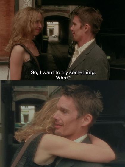 "I like being here." A simple but profound line from Before Sunset, capturing the magic of reconnecting with a soulmate.