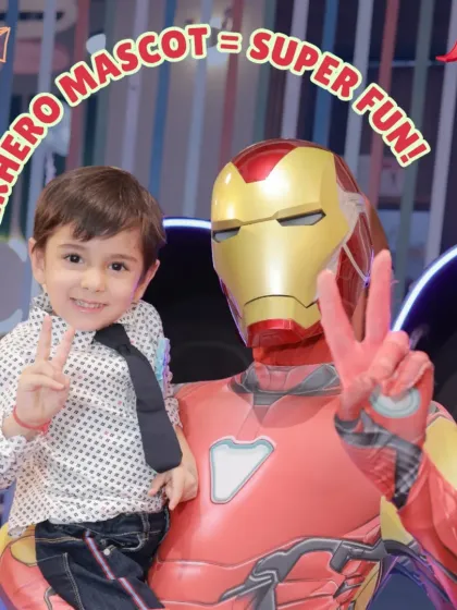 Look who's here to party! Getting a high-five from a real-life superhero mascot is the ultimate birthday surprise. We arrange for character visits to make the day extra special.