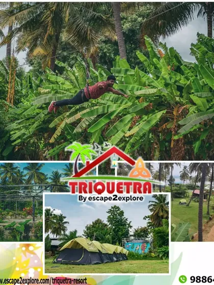 Get a bird's-eye view of the camp as you fly through the trees on our zipline. It's a rush of adrenaline with the best scenery around.