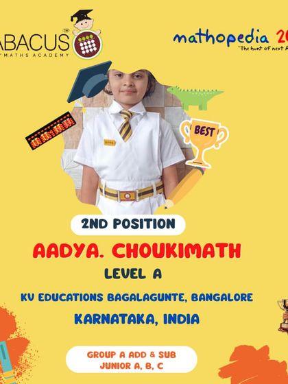 Abacus D Maths Academy - Educational Franchise & Teacher Training Mathopedia: Our Annual Competitions photo 60