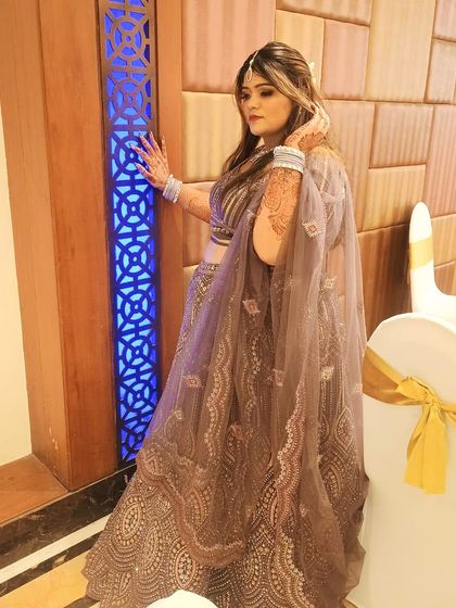 A candid shot of a client enjoying her event in a beautiful Popin rental.