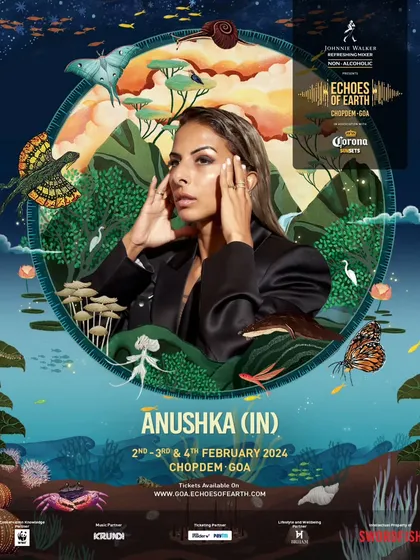 My official artist feature for Echoes of Earth in Goa. This festival is all about music and conservation, a cause I'm happy to support.