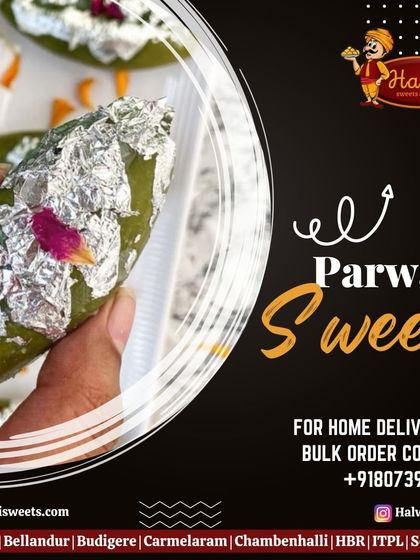 A close-up of my unique Parwal Sweet, filled with khoya and nuts and covered in silver varq. A true delicacy.