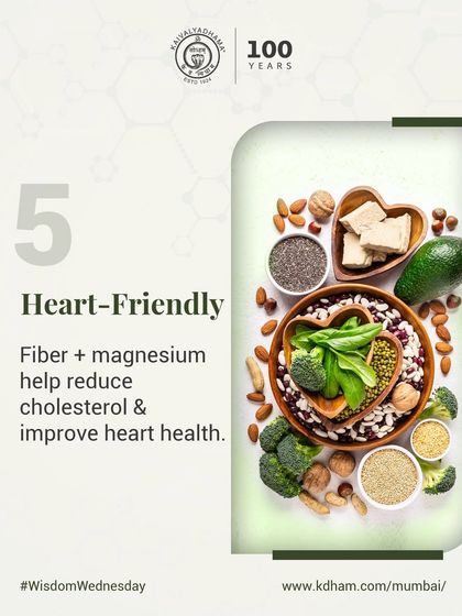 The combination of fiber and magnesium in millets makes them a heart-friendly food. They can help reduce cholesterol and improve overall cardiovascular health.