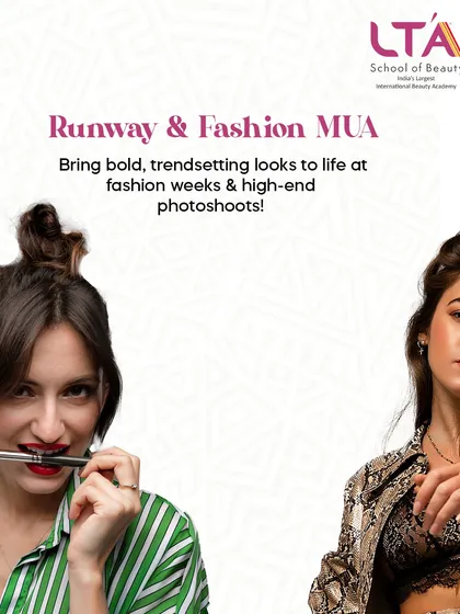 A career as a Runway & Fashion MUA involves bringing bold, trendsetting looks to life for fashion weeks and high end photoshoots. We train you to work in these fast paced, creative environments.