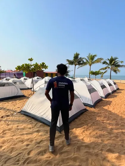 Imagine waking up to the sound of waves. Our Gokarna beach camping trips let you do just that. We set up cozy tents right on the sand, so you can enjoy stunning sunsets and fall asleep under a blanket of stars.