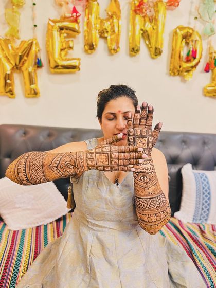 Our Brides' Stories in Henna photo 21