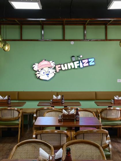 A clear view of our clean and comfortable café area, ready to welcome parents for a much-needed break.