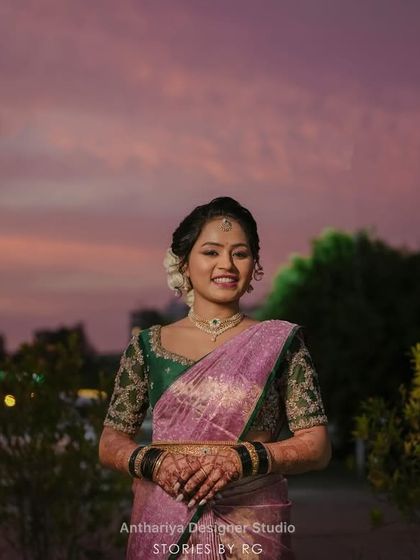 Anthariya by Nidhi Gowda - Ethnic Wear Design & Embroidery Courses Our Beautiful Brides & Clients photo 10