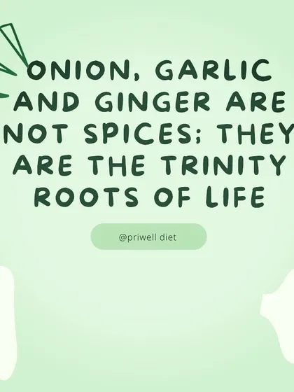 Onion, garlic, and ginger are more than just spices. They are the trinity roots of life. This graphic explains their powerful antibacterial, anti-inflammatory, and cholesterol lowering properties.