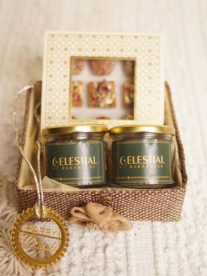 A gift of warmth and tradition, this hamper is packed in a beautiful jute basket with our signature branding.