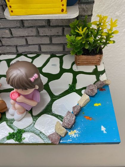 Neetikriti - Hand-Painted Home Decor & Personalized Gifts Miniature Diorama Nameplates photo 14