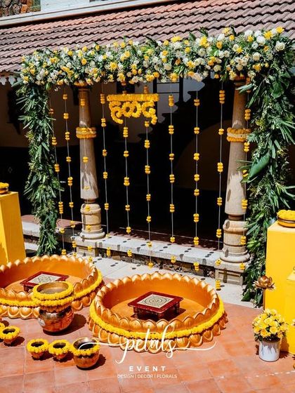 Petals - Wedding Decoration & Styling Vibrant Haldi & Pre-Wedding Events photo 5