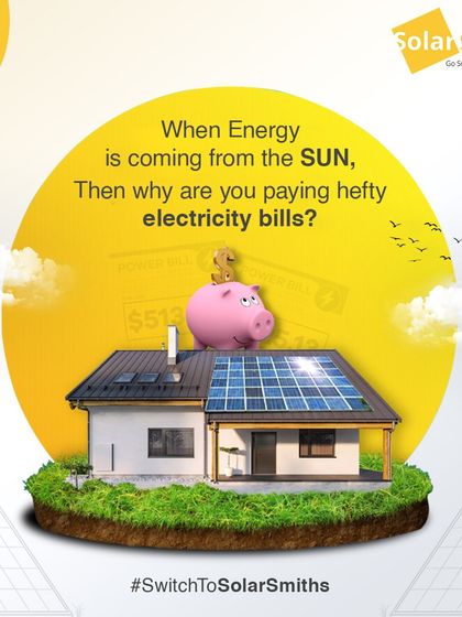 When energy is coming for free from the sun, why are you still paying hefty electricity bills? It's time to make the logical switch to solar.