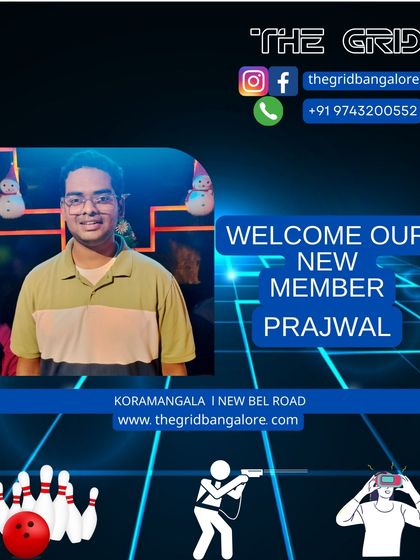 A warm welcome to Prajwal, our newest member. Enjoy the exclusive perks.