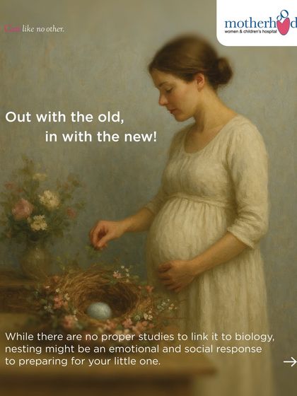 The nesting instinct is a powerful emotional and social response to preparing for your little one. It's your mind and body working together to create a safe haven.