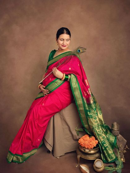 Anitha - Maternity Photography Timeless Traditions: Saree & Cultural Shoots photo 5