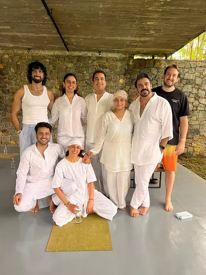 Our Sangat, our spiritual community, is the soul of every retreat. This moment from our Sri Lanka journey shows the connection we build when we gather in safe, intentional spaces, all dressed in white to amplify our collective radiant body.