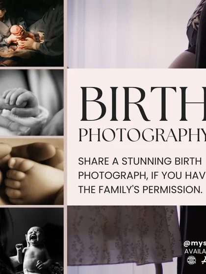 Birth photography captures the raw, powerful, and beautiful moments of your baby's arrival. These images tell a story of love, strength, and the beginning of a new family, creating memories that last a lifetime.