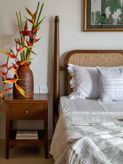 A comprehensive look at the Layam residence, a project where we designed all furniture to extend the home's core concept. This series showcases the master bedroom, guest room, study, and living areas, all tied together by a shared design narrative.