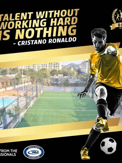 Our professional-grade football turf, home to training with partners like India Rush Soccer Club, provides the perfect surface for developing your skills. This is where hard work on the training ground translates to game-day success.