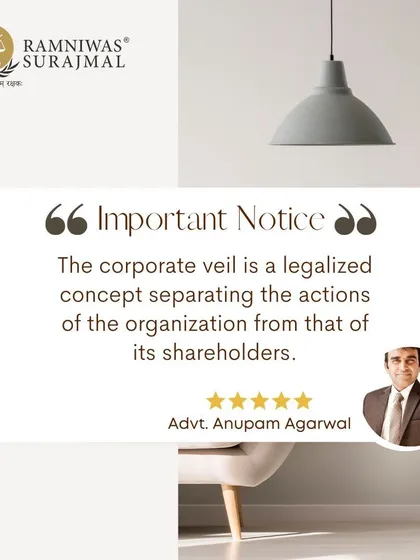 The "corporate veil" is a legal concept that separates the actions and liabilities of a corporation from those of its shareholders. We advise on how this protection works and when it can be pierced.