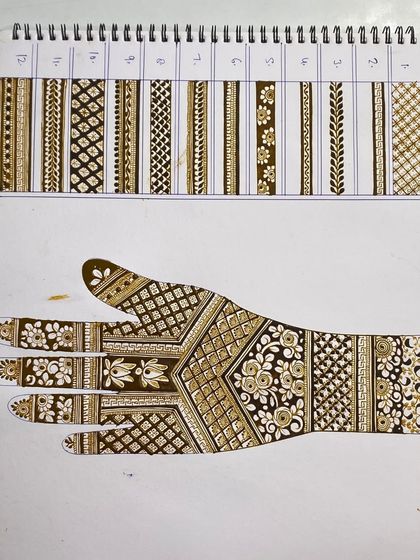 Umesh Kumar - Mehandi Art Classes & Workshops From Paper to Perfection: Our Practice Method photo 8