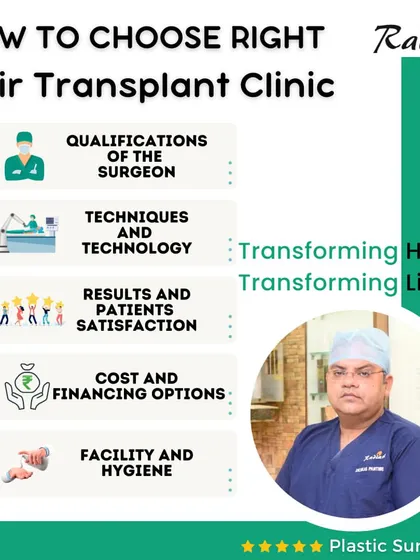 Choosing the right clinic is critical. I advise patients to look at these key factors: the surgeon's qualifications, the technology used, patient reviews, transparent costs, and the clinic's hygiene standards.