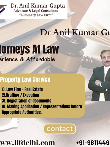 We manage the essential documentation and procedural aspects of real estate law. Our expertise includes the drafting and execution of legal documents, registration, and making necessary applications before appropriate authorities.
