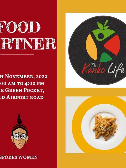 The Kenko Life is whipping up delicious and healthy meals as our food partner for the Garage Sale.