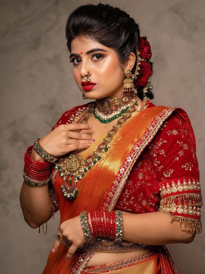 Shrutha - Special Occasion & Media Makeup South Indian Bridal Elegance photo 35