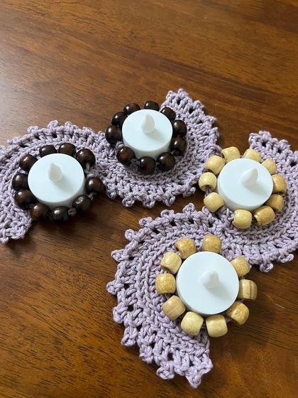 Busy Needles by Utpala Viswanath - Custom Crochet Home Decor Diwali Glow: Handcrafted Lights photo 9