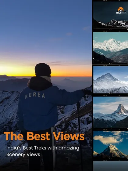 A compilation of some of the best views from India's best treks. Every trail has its own reward.