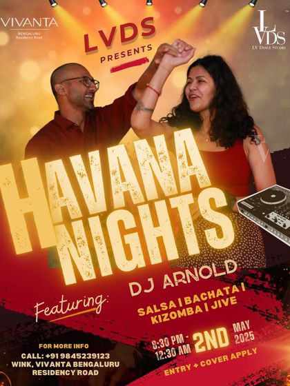 Lourd Vijay's Dance Studio - Social Dance Events & Parties Havana Nights: Bangalore's Weekly Latin Fix photo 79