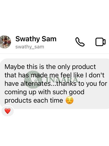 "Maybe this is the only product that has made me feel like I don't have alternates." This is one of the highest compliments I could receive.