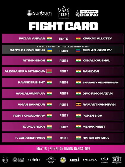 Grassroot Boxing - Boxing Event Promotion Fight Night Announcements & Posters photo 4