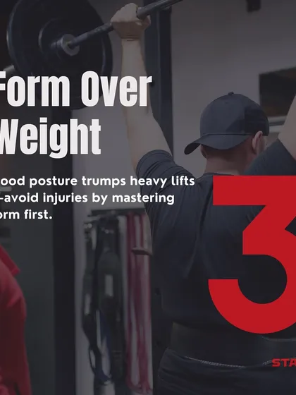 I always teach form over weight. Mastering good posture and alignment in every pose is far more important than pushing for depth or intensity. This ensures you build strength safely.